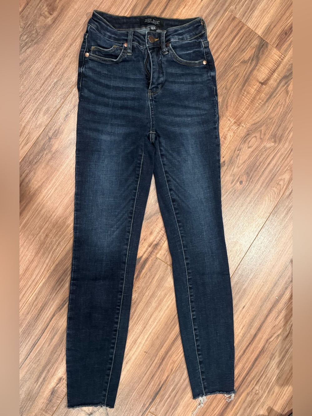 Judy Blue Dark Wash High-Rise Skinny Jeans
